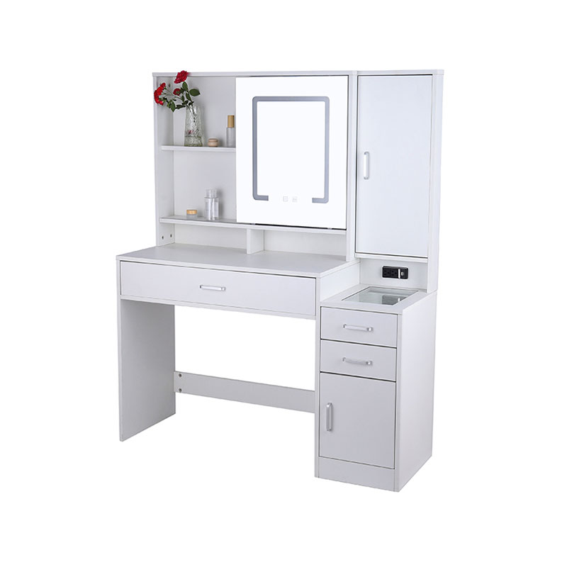HZ3042 مكتب زينة مع مرآة وأضواء
