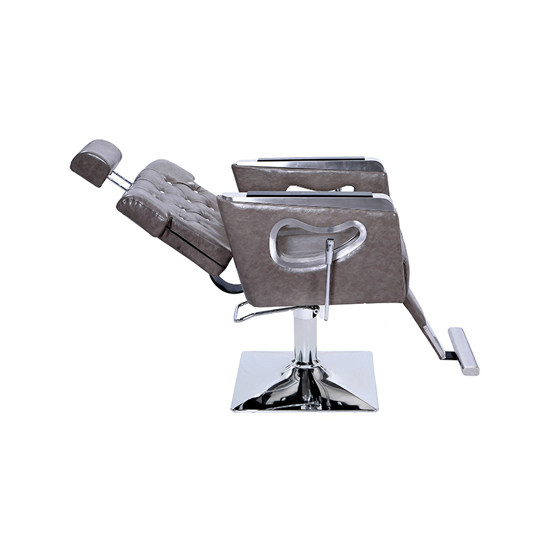 HZ87111GY / HZ87111WT / HZ87111PK / HZ87111BR / HZ87111 كرسي صالون متكئ كرسي تصفيف عتيق عالي التحمل لمصفف الشعر