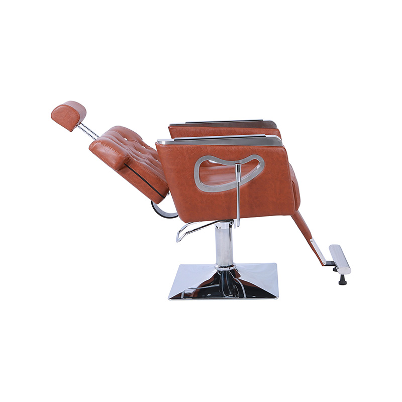 HZ87111GY / HZ87111WT / HZ87111PK / HZ87111BR / HZ87111 كرسي صالون متكئ كرسي تصفيف عتيق عالي التحمل لمصفف الشعر