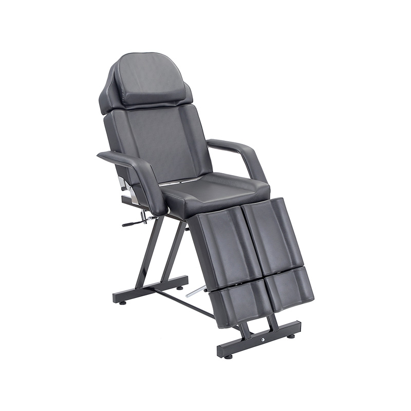 HZ017BK / HZ017W طاولة وشم ومساند أقدام مقسمة وسرير تجميل